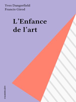 cover image of L'Enfance de l'art